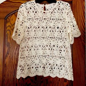 Velvet by Graham and Spencer lace top.